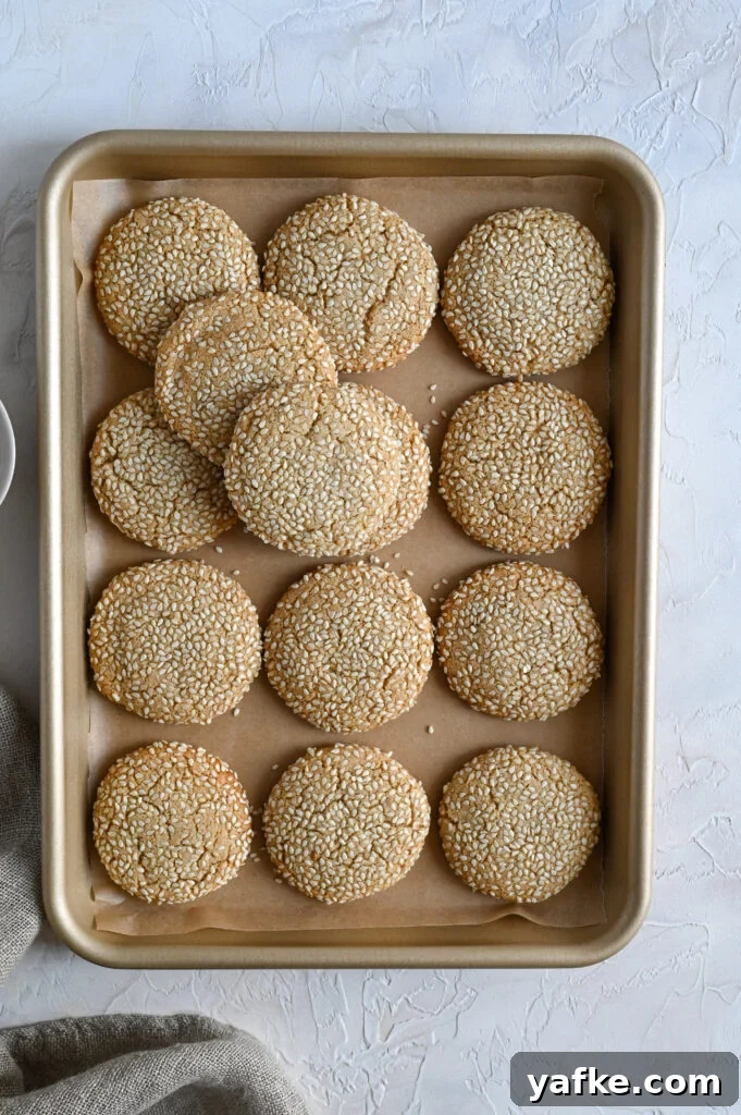 Soft Chewy Tahini Honey Cookies Recipe 2 img 38033 2