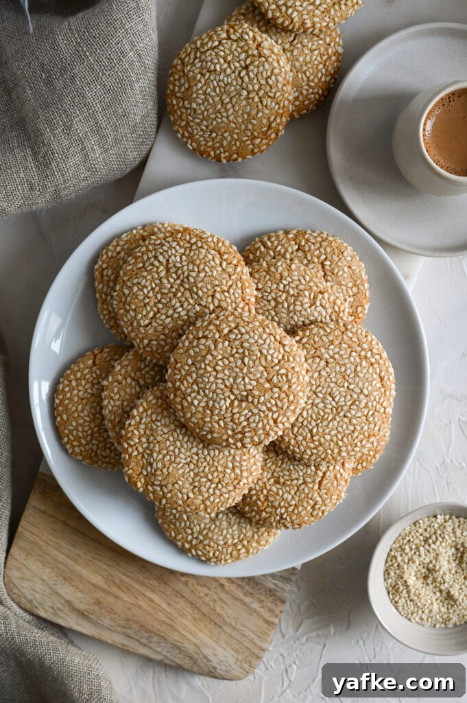 Soft Chewy Tahini Honey Cookies Recipe 3 img 38033 3