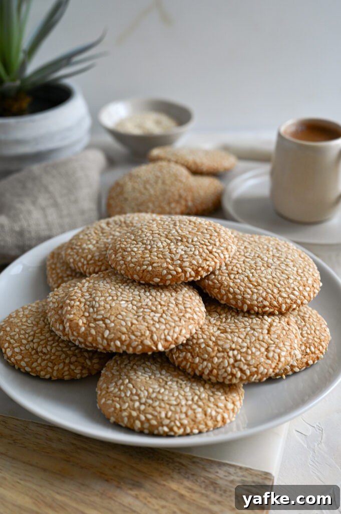 Soft Chewy Tahini Honey Cookies Recipe 4 img 38033 4