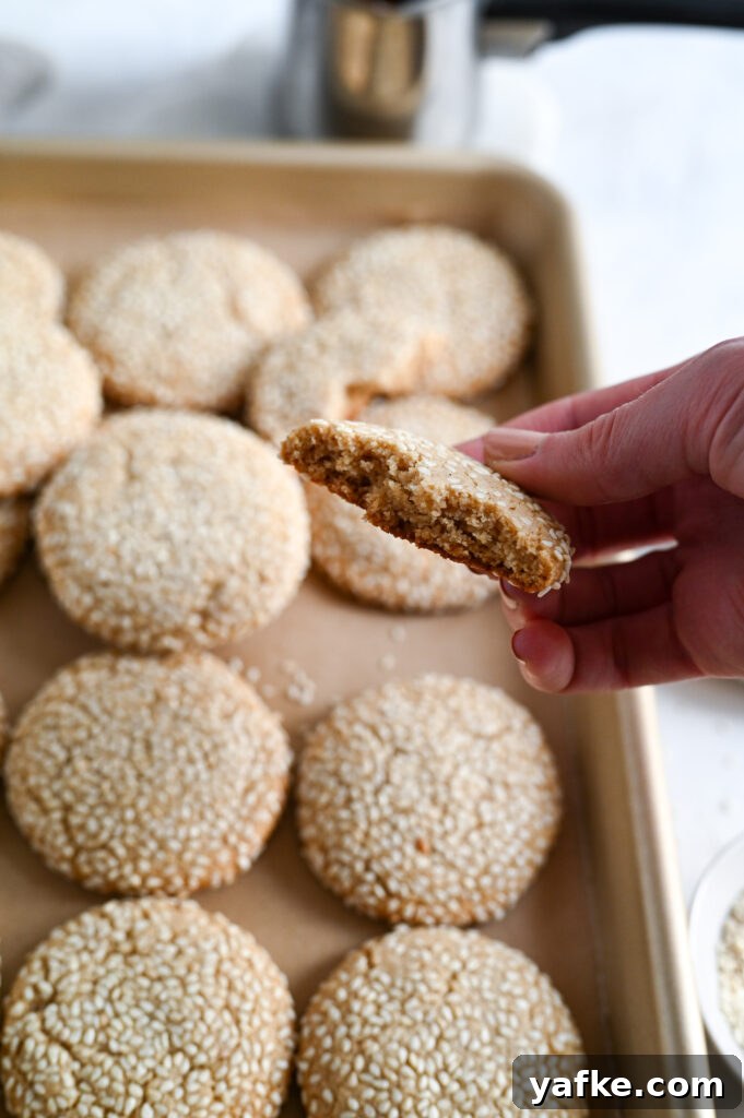 Soft Chewy Tahini Honey Cookies Recipe 6 Simple, vegan and utterly delicious! Tahini honey cookies are our new favourites.