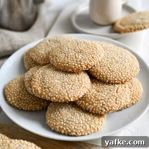 Simple, dairy-free, gluten-free and utterly delicious! Tahini honey cookies are our new favourites.