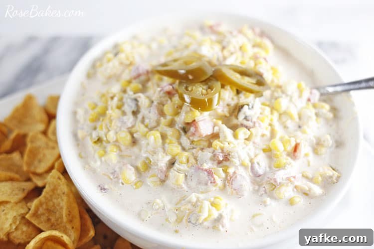 Creamy Corn Dip with Fritos 3 corn dip recipe with corn chips