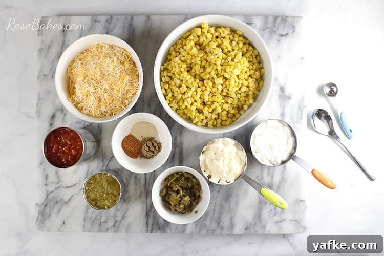 Creamy Corn Dip with Fritos 4 crack corn dip ingredients