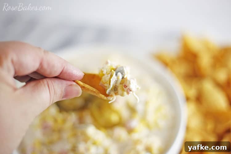 Creamy Corn Dip with Fritos 5 crack corn dip recipe on a frito