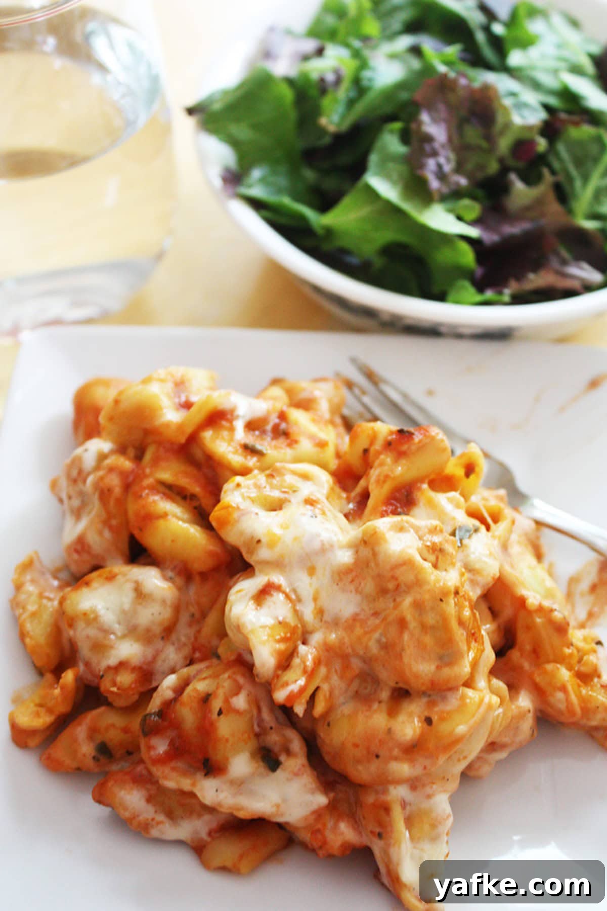 15 Minute Cheesy Tortellini Recipe 3 tortellini dinner