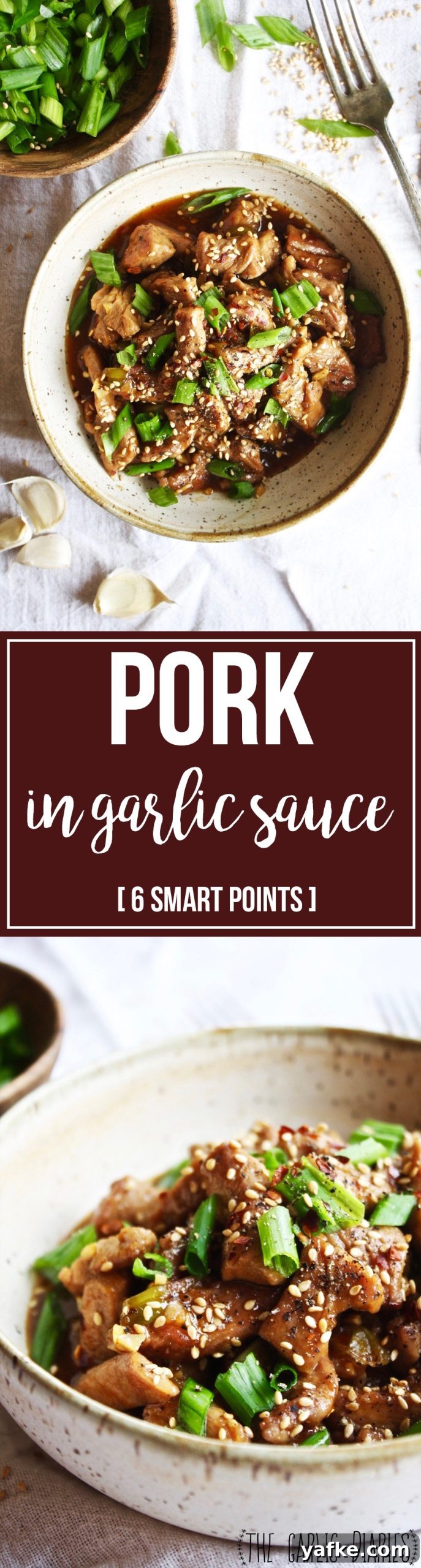 Chinese-Style Garlic Pork Recipe 5 Garlic and Ingredients