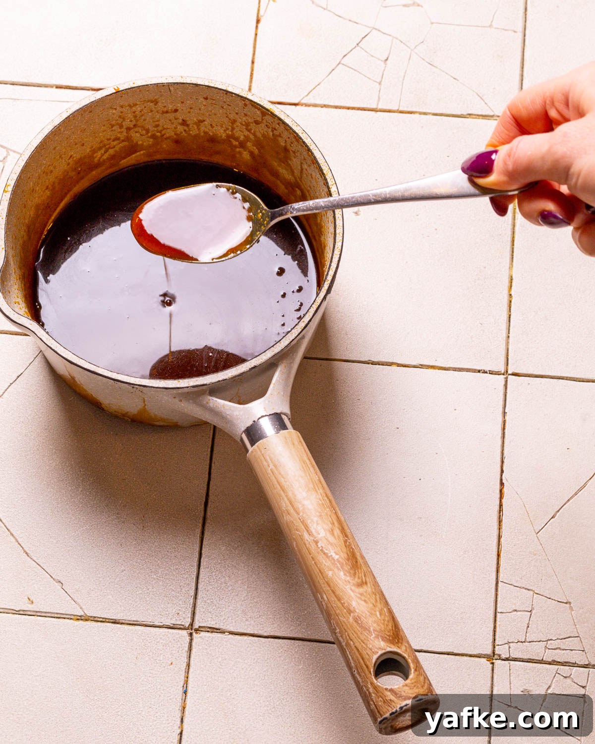 Ham Glaze Recipe: Honey Brown Sugar and Mustard 4 Making glaze