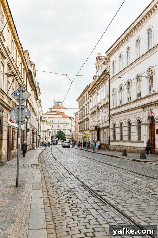 Prague City Street