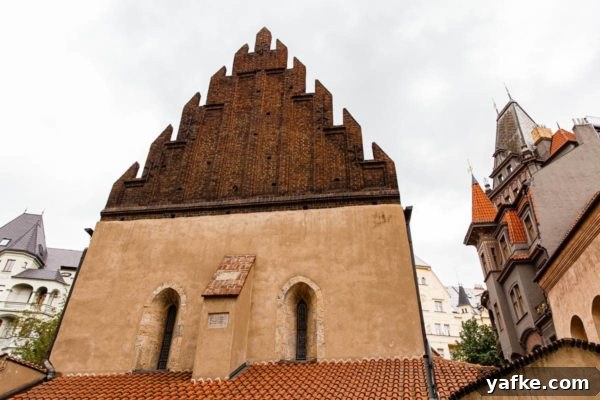 Prague Travel Guide - with recommendations on things to do in Prague, where to stay, and where to eat. #travel #prague #travelguide Old New Synagogue Prague