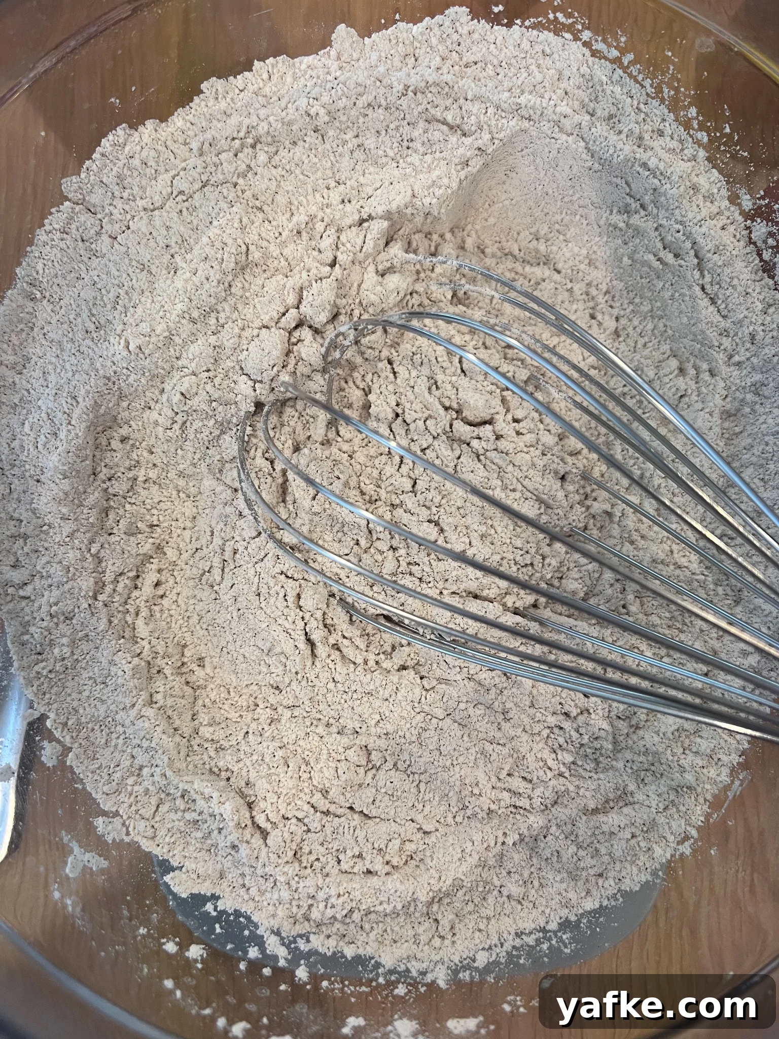 Traditional Danish Honey Cake (Honningkage) Recipe 16 Dry ingredients mixed together.