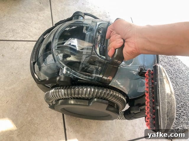 Bissell SpotClean Pro: Carpet Cleaner Review and Giveaway 11 img 47941 11