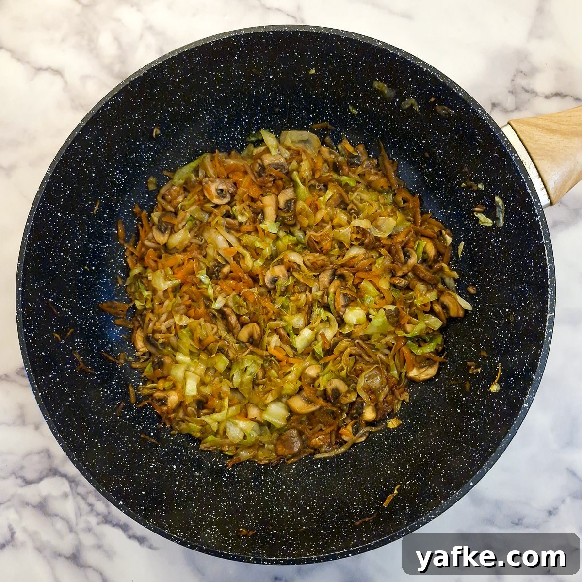 Crispy Prawn Spring Rolls Recipe with Sweet Chili Dip 5 Sauces added to the vegetables.