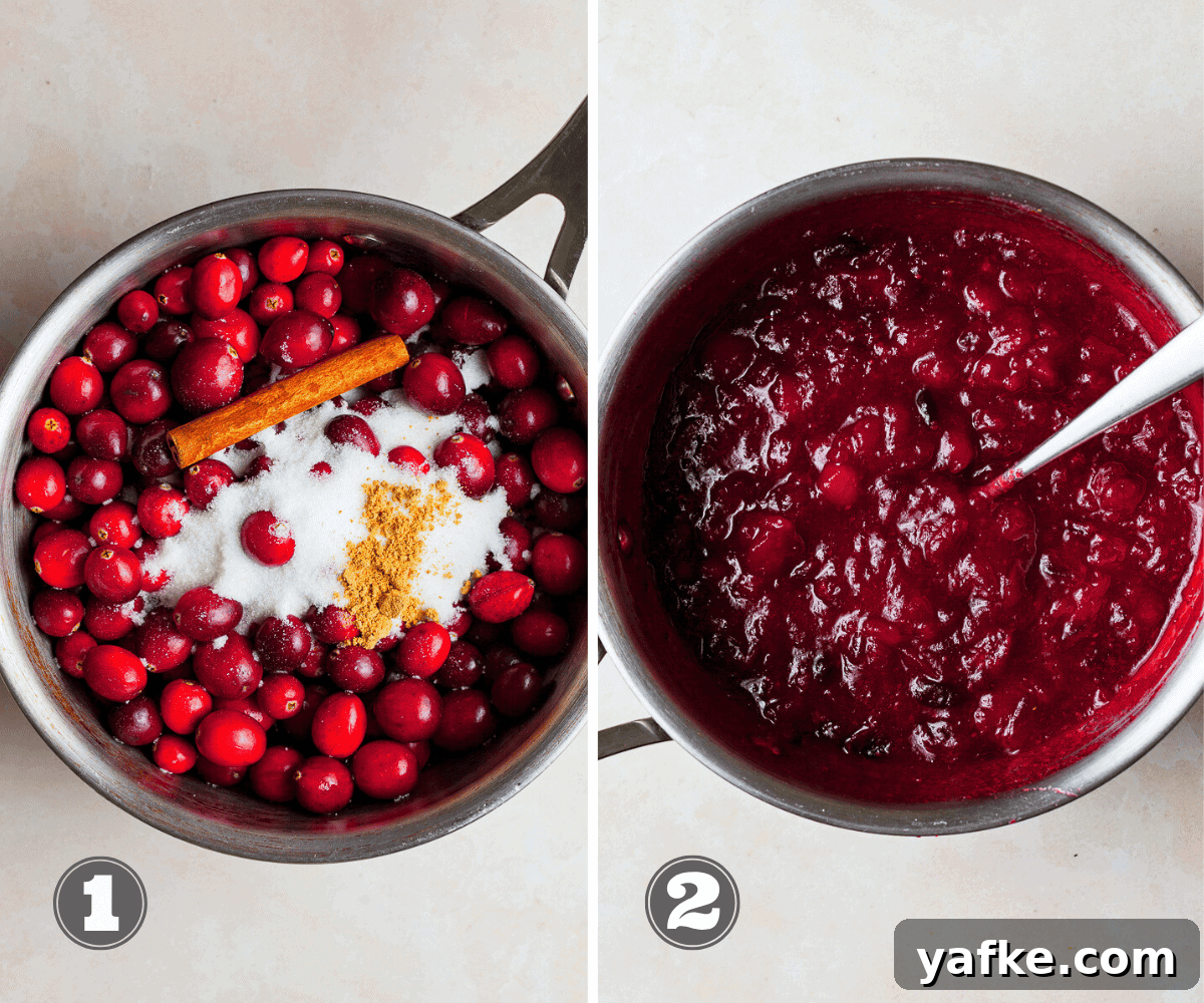 Gluten-Free Cranberry Cheesecake Bars Recipe 5 Homemade cranberry sauce