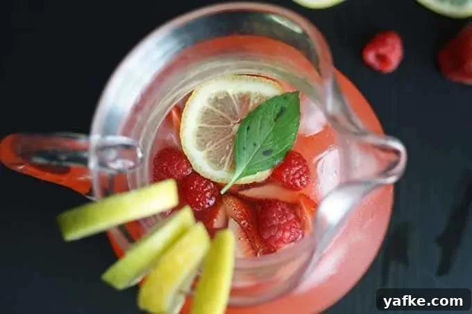 Refreshing Berry Basil Lemonade Recipe 5 Berry Basil Lemonade | Honey and Birch
