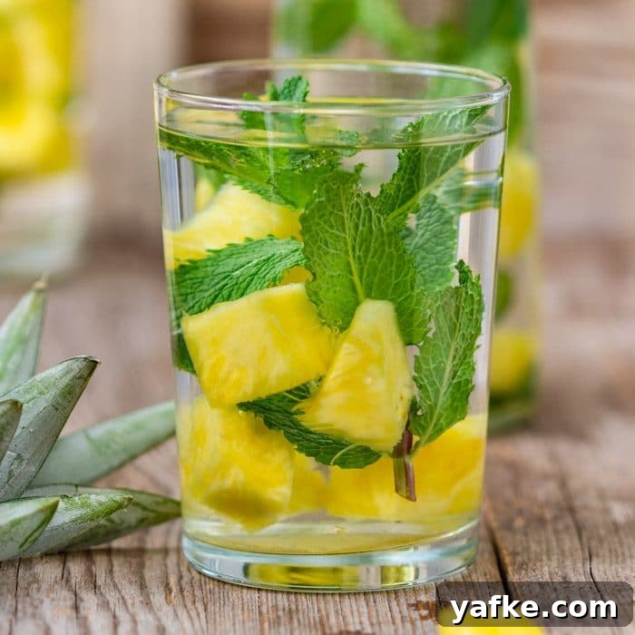 How to Make Lemon Ginger Water: Recipe and Benefits 6 Homemade Pineapple Infused Water