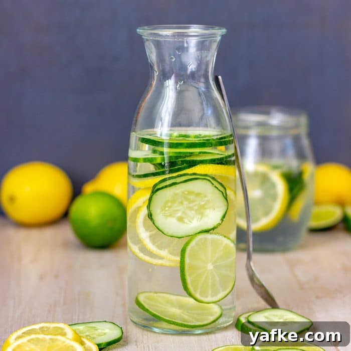 How to Make Lemon Ginger Water: Recipe and Benefits 7 Healthy homemade Lemon Lime Cucumber Water
