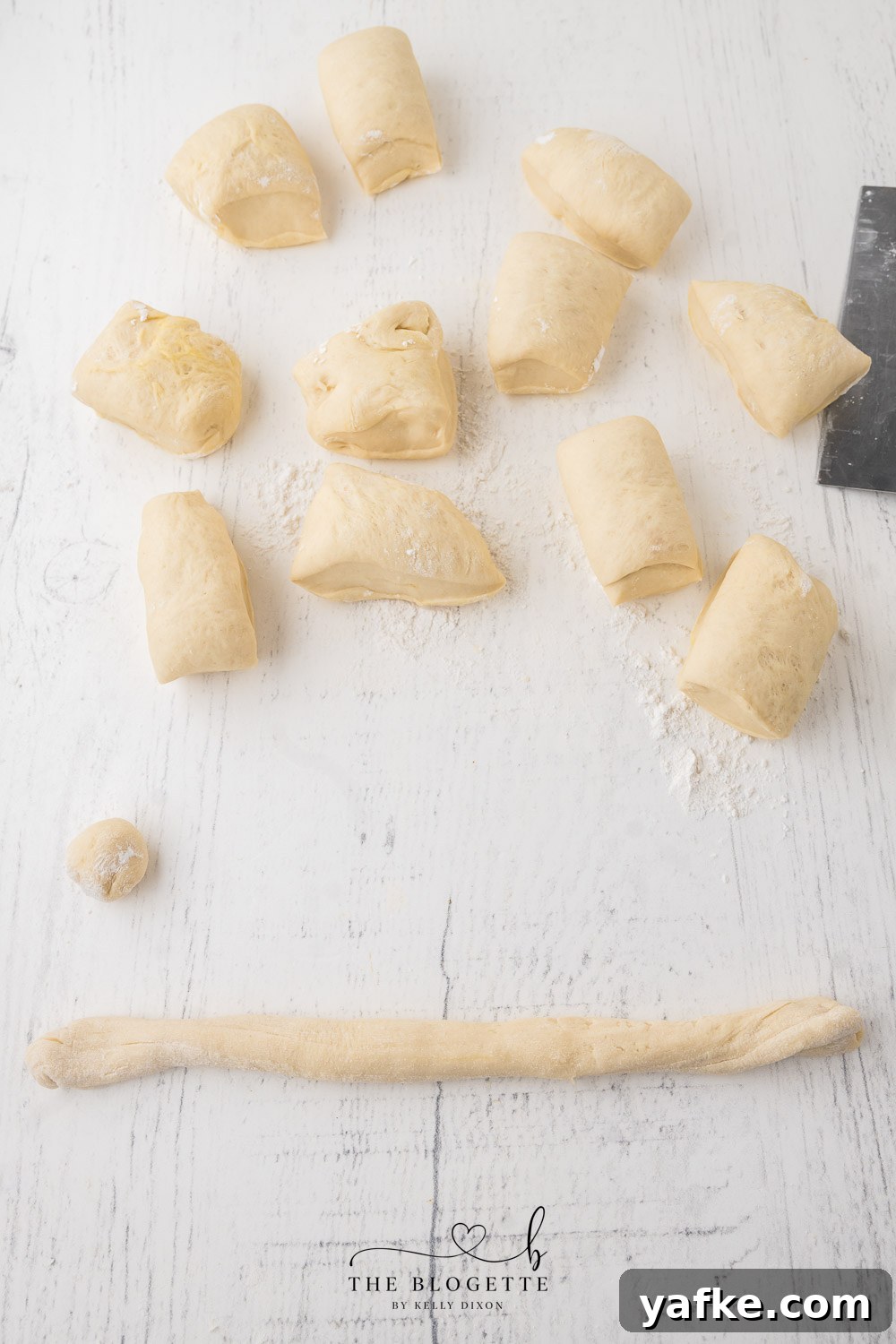 How to Make Bunny-Shaped Dinner Rolls 7 Use homemade dough or premade refrigerator bread dough