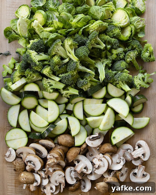 Assorted vegetables Vegan Meal Plan for Busy People