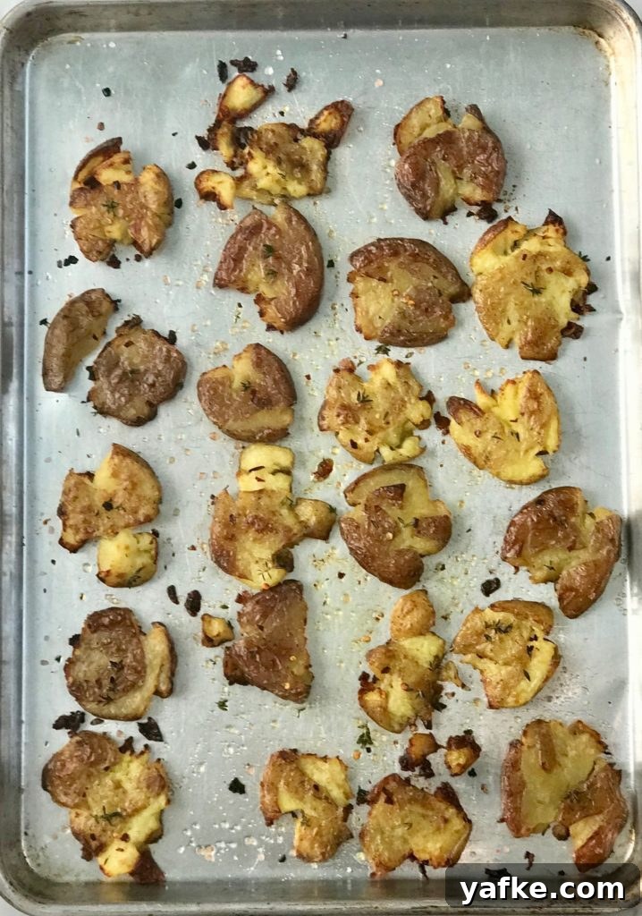 Crispy Smashed Potatoes Topped with Fresh Pesto 4 img 5594 3