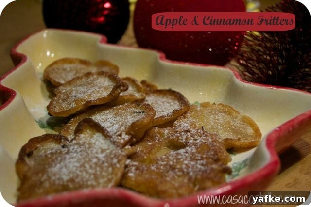 Apple Fritters: With and Without Sage Recipes 4 apple cinnamon sugar fritters
