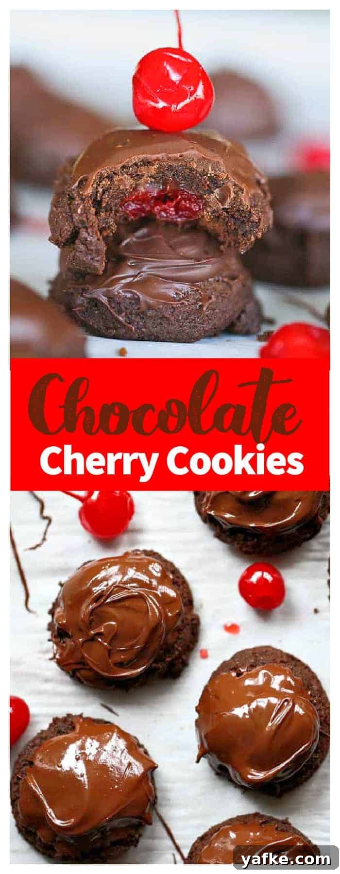 Irresistible Chocolate Covered Cherry Cookies Recipe 4 Chocolate Covered Cherry Cookies