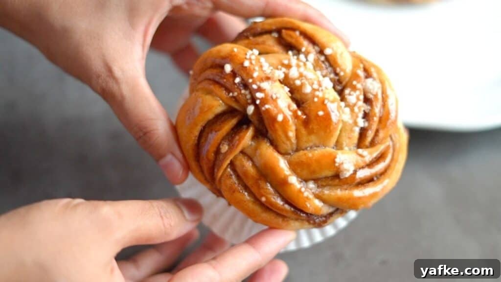 Classic Kanelbullar: Swedish Cinnamon Buns Recipe 12 swedish cardamom buns