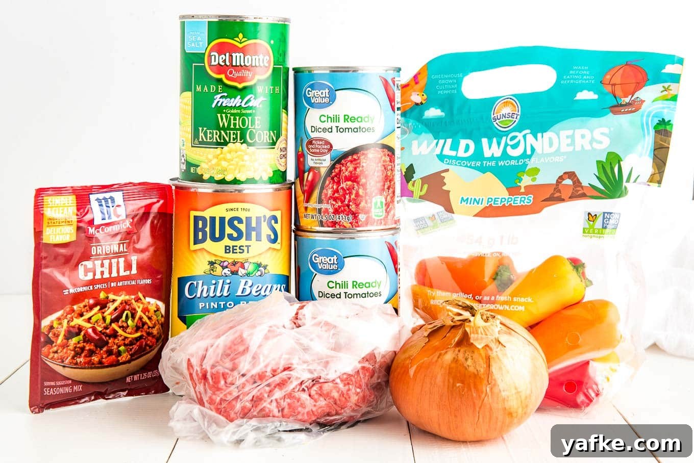 20-Minute Stovetop Chili Recipe for Busy Weeknights 3 Ingredients for easy chili.