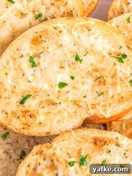 Easy Air Fryer Garlic Bread