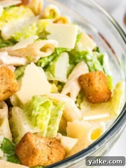 Chicken Caesar Pasta Salad