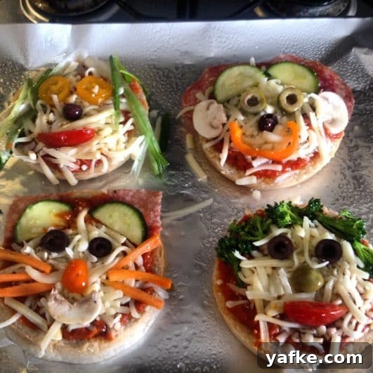 Pizza Faces: Fun DIY Pizza Ideas for Kids 3 pizza faces