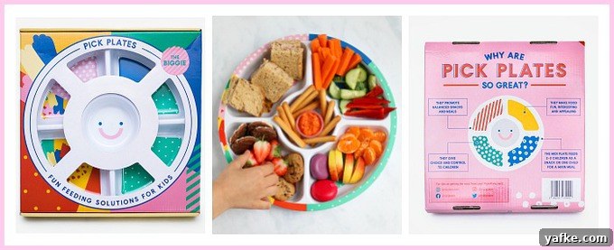 Breakfast Bagels with Summer Fruit 2 Pick Plates