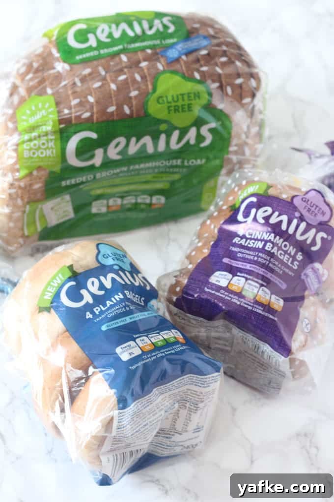 Breakfast Bagels with Summer Fruit 3 Genius products