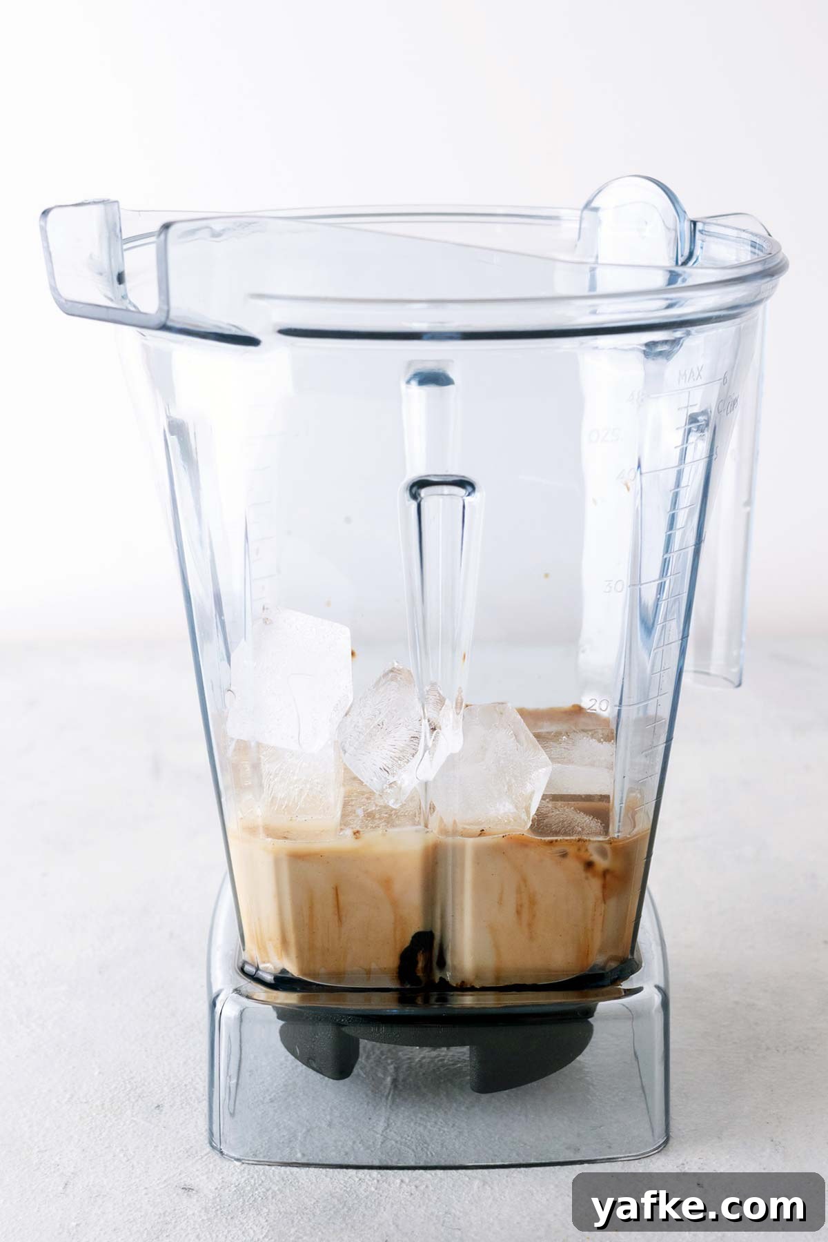 Starbucks Frappuccino Menu: Flavors, Calories and Customizations 4 Ingredients loaded into a blender to make a Frappuccino