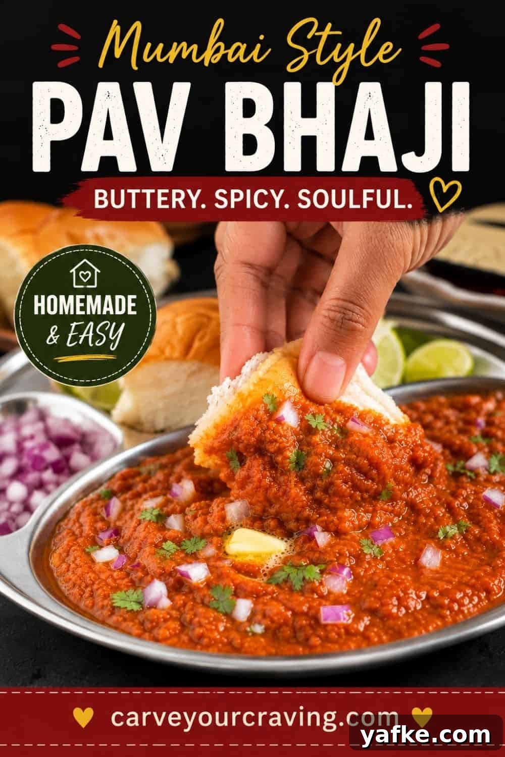Authentic Mumbai Style Pav Bhaji Recipe 9 Homemade Pav Bhaji