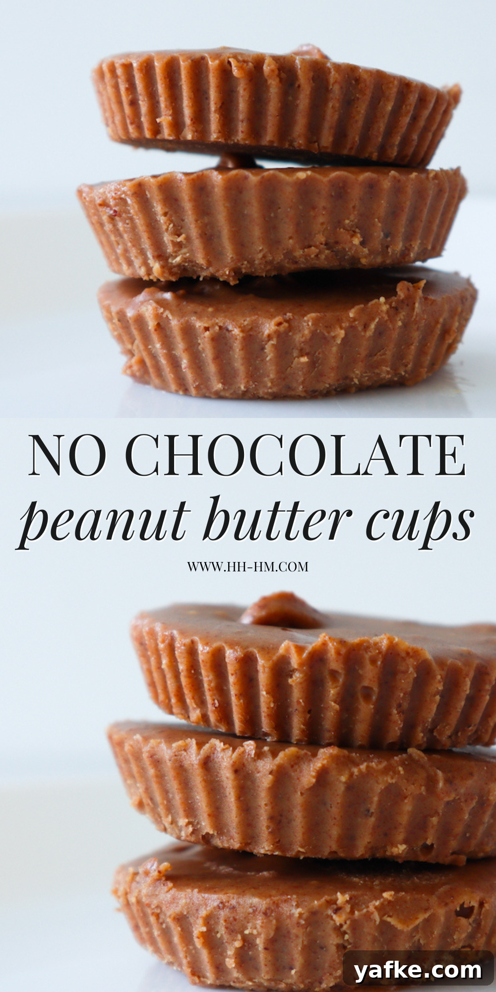 Peanut Butter Cups Without Chocolate Recipe 4 If you love your peanut butter and can't get enough of it, I've got just the recipe for you! These no chocolate peanut butter cups are delicious, rich and only 5 ingredients. They're very peanut buttery, lightly sweet and super easy to make.