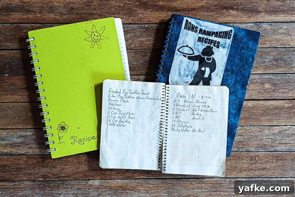 Make a DIY Family Recipe Book with Free Printable Binder 2 homemade recipe books