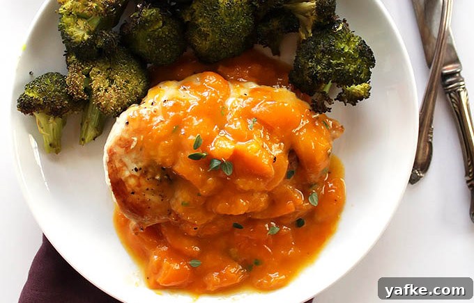 One Pan Apricot Chicken