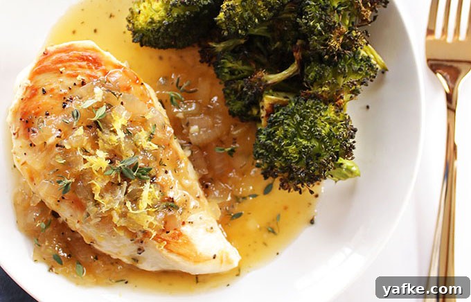 One Pan Lemon Chicken