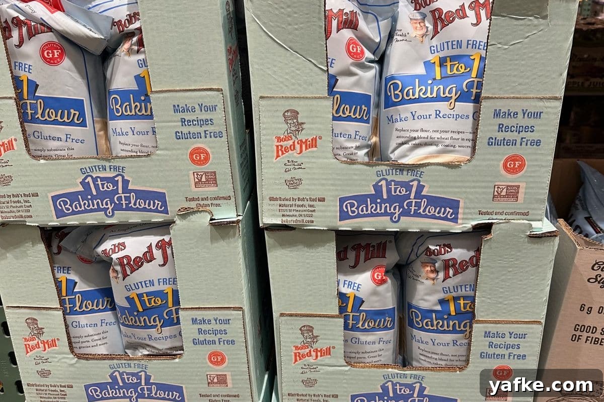 Why Gluten Free Flour Blends Vary in Baking Results 3 Bags of Bob's Red Mill 1:1 flour at Costco.