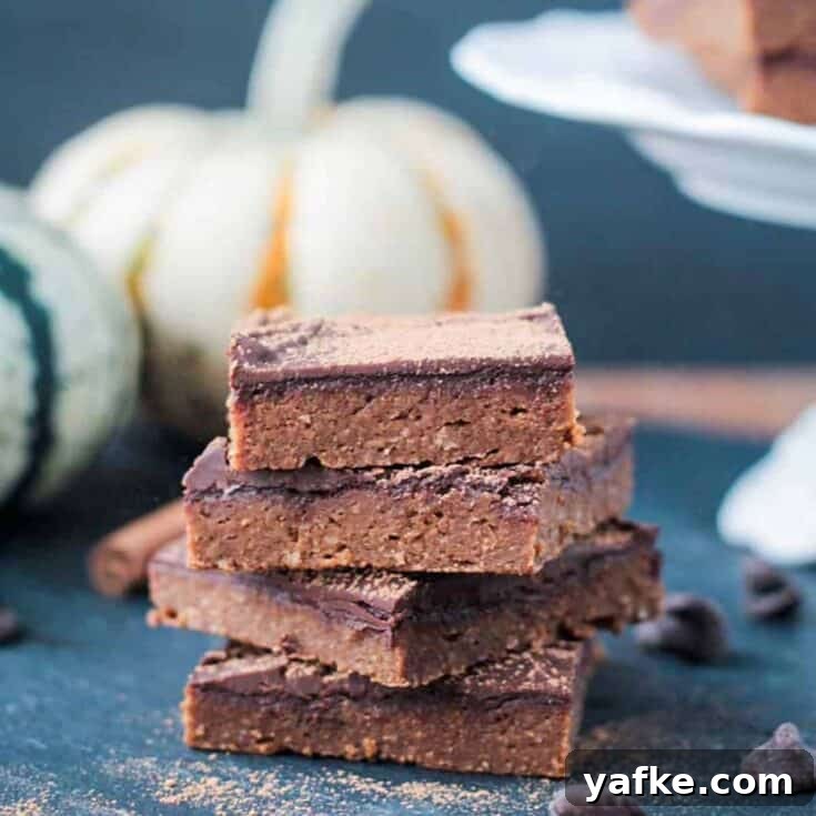 Image for Healthy Pumpkin Fudge Bars 