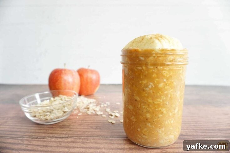 Image for Pumpkin Apple Overnight Oats