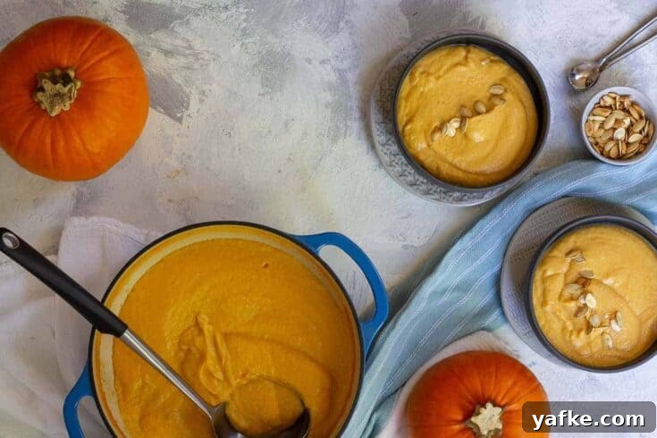 Image for Creamy Pumpkin Soup with Cauliflower