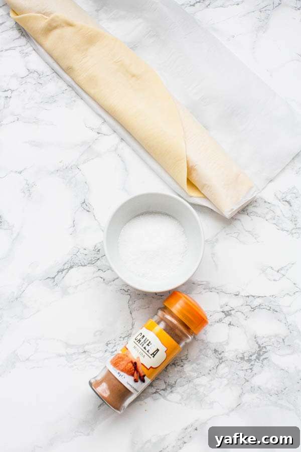 Air Fryer French Palmiers Recipe 2 Air Fryer French palmier cookie ingredients