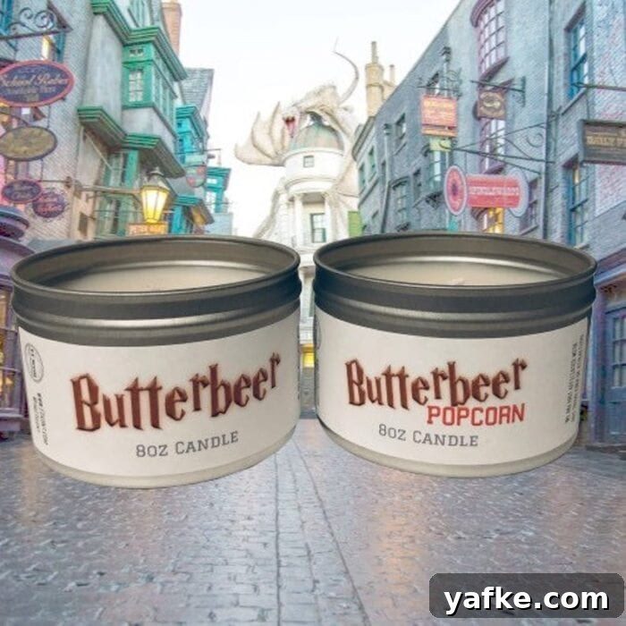 Butterbeer Candle: Gift for Harry Potter Fans 2 img 95625 2