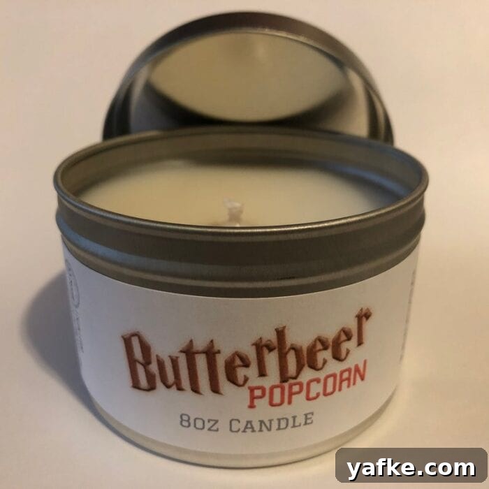 Butterbeer Candle: Gift for Harry Potter Fans 4 img 95625 4