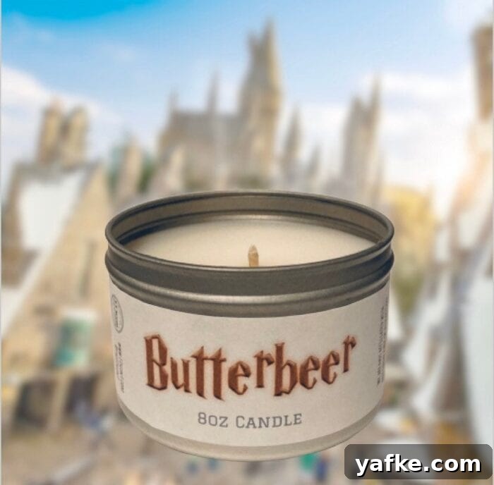 Butterbeer Candle: Gift for Harry Potter Fans 5 img 95625 5