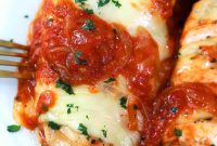Skillet French Onion Chicken with Melted Gruyere