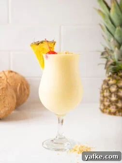 Piña Colada drink