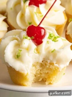 Piña Colada cupcakes