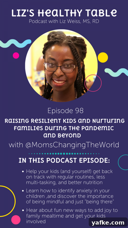 Raising Resilient Kids: Ekua Walker on Parenting Through the Pandemic 2 Liz's Healthy Table Podcast Episode #98: Ekua Walker, NP: Raising Resilient Kids and Nurturing Families During the Pandemic and Beyond